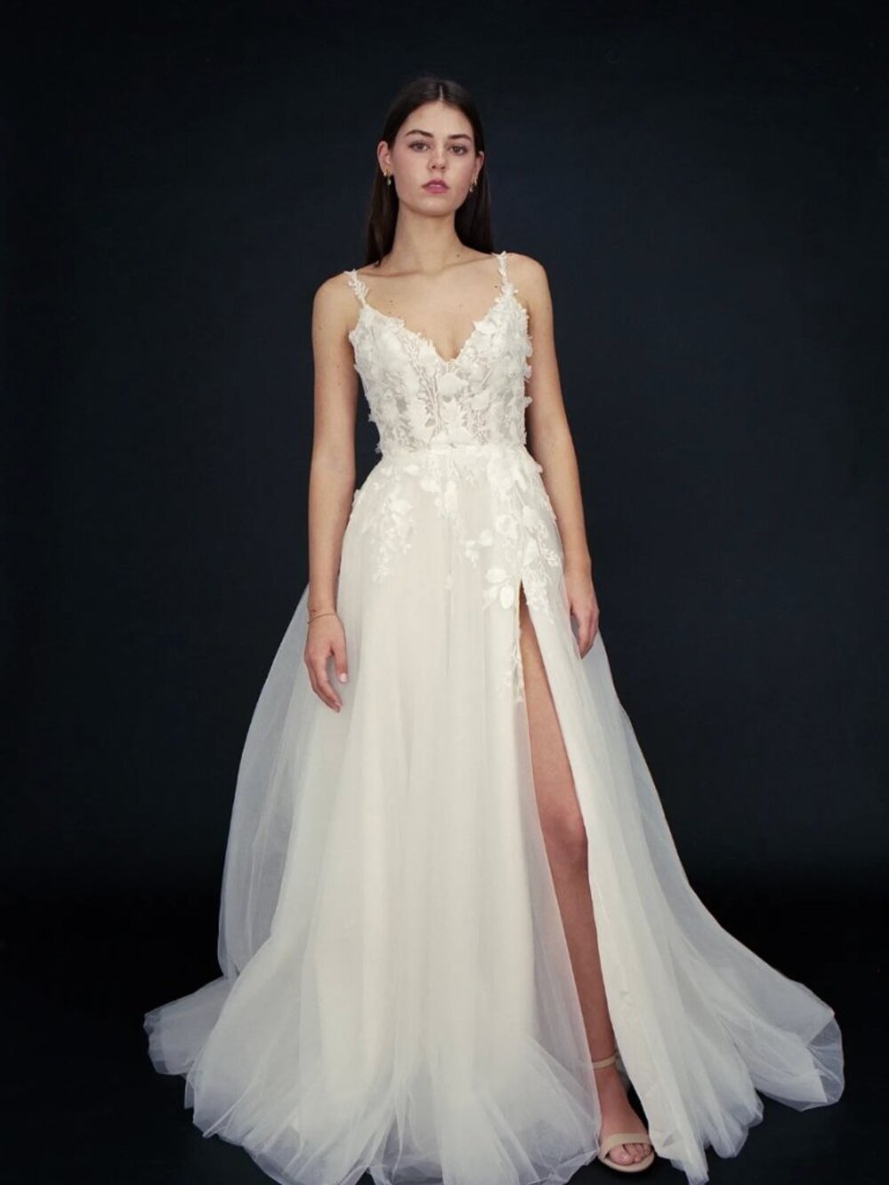 New with tag, no slit version Selena Judy Bridal Aline wedding dress